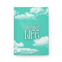Elevated Life Hardcover Journal — Cloudy Sky Inspirational Notebook