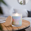 "Live with Purpose" | Inspirational Frosted Glass Candle - 11oz