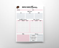 Monthly Budget Planner