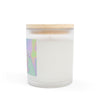 "Live with Purpose" | Inspirational Frosted Glass Candle - 11oz