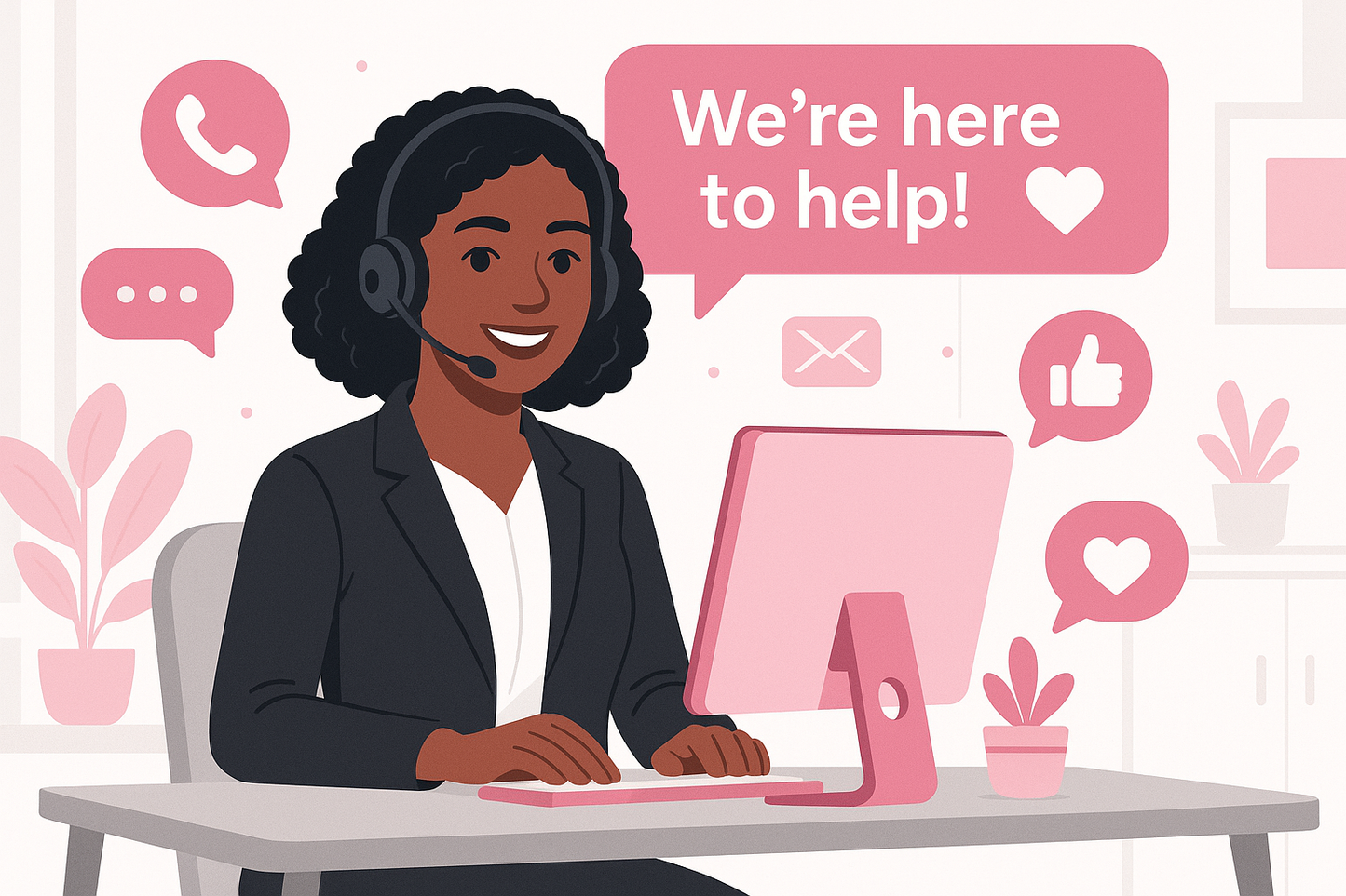 make the accent color pink